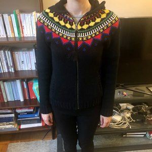 Ralph Lauren sporty knit hoodie S/P EUC